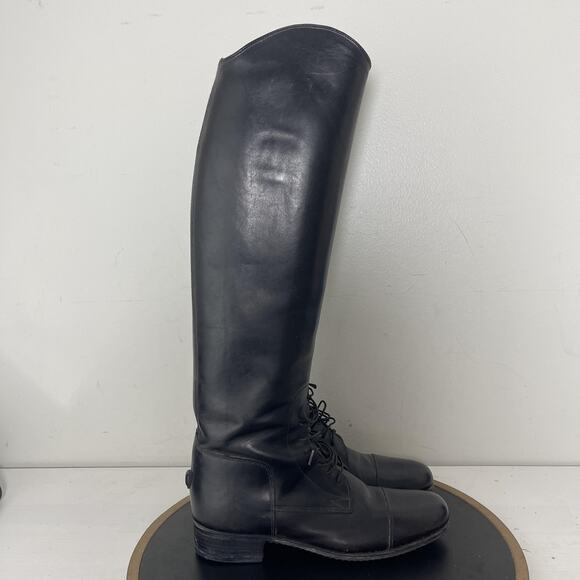 Vogel Boots Custom Equestrian Riding Boots Women 10 Tall Leather Dressage - Picture 1 of 16